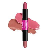 NYX Professional Makeup Wonder Stick Dual-Ended Cream Blush Stick - 01 Light Peach + Baby Pink