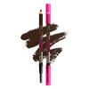 NYX Powder Louder Brow Pencil - Flera färger - 08 Deep Brown