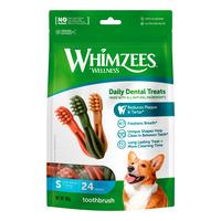 Whimzees Toothbrush Star S, 24 st, 360 g