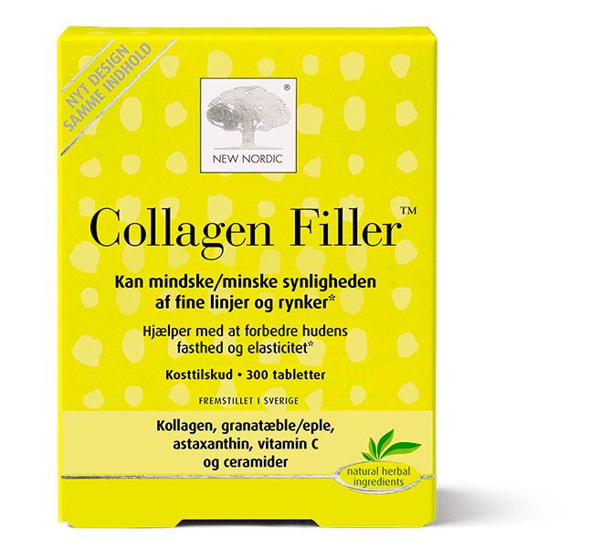 Skin Care Collagen Filler - 300 tabletter