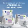 Nivea Sensitive Cleansing Wipes - 25 st