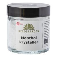 Urtegaarden Mentolkristaller, eko - 20 g