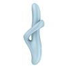 Satisfyer Heat Flex 4 Rabbit Vibrator Blue - 1 st