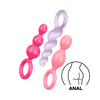 Satisfyer Booty Call Anal Plug set - Pink