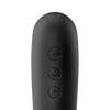 Satisfyer Dual Kiss Air Pulse Vibrator - Svart