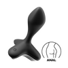 Satisfyer Game Changer Vibration Anal Plug - Svart