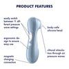 Satisfyer Pro 2 Generation 2 Klitoris Stimulator - Blå