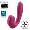 Satisfyer Sunray Vibrator m. App - Berry