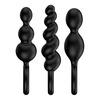 Satisfyer Booty Call Anal Plug set - Svart