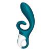 Satisfyer Hug Me Vibrator - Gray/Blue