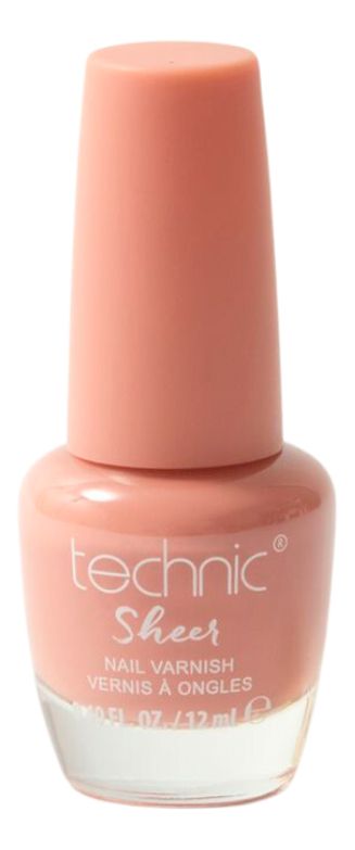 Nail Polish Sheer Dark Beige - 12 ml