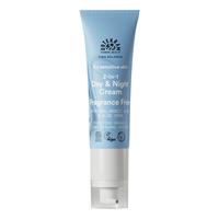 Urtekram Beauty Fragrance Free Sensitive Skin 2in1 Day&Night Cream - 50 ml