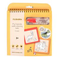Filibabba Min Älsklingsmålarbok Dinos - 1 st