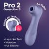 Satisfyer Pro 2 Generation 3 Klitoris Stimulator - Lila