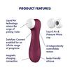 Satisfyer Pro 2 Generation 3 Klitoris Stimulator m. App - Röd