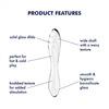 Satisfyer Dazzling Crystal 1 transparent glasdildo