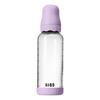 BIBS Glass Boheme Baby Bottle Round Latex 240 ml Medium Flow Violet Sky - 1 st