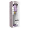 BIBS Glass Boheme Baby Bottle Round Latex 240 ml Medium Flow Violet Sky - 1 st