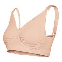 Carriwell Graviditets- och Amnings-BH m. Gel-Support, Beige - Flera storlekar