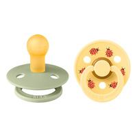 BIBS Studio Colour Ladybug Latex Sage Mix - Flera storlekar - 2 st