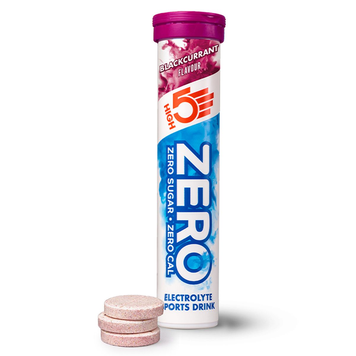 Sweden product data sample: High5 ZERO Elektrolyter Blackcurrant - 20 st