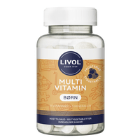 Livol Multivitamin Barn, Fruktsmak - 150 tuggtabletter