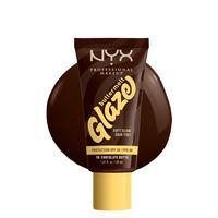 NYX Buttermelt Glaze SPF30 Foundation - Chocolate Butta 10