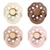 BIBS Boheme Latex Ivory/Blush/Woodchuck/Blossom 4-pack - Flera storlekar