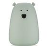 Rabbit & Friends Nattlampa Björn Stor Uppladdningsbar Salvia Grön - 1 st