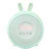 Rabbit & Friends Wakeup Lamp med väckarklocka Grön - 1 st