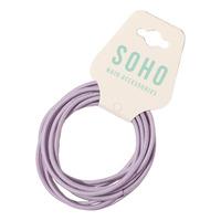 SOHO Ellie Hårsnodd Lila - 10 st