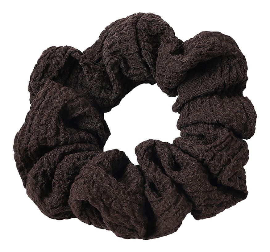 Frida Scrunchie Mörkbrun