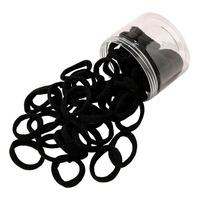 SOHO Julie Hårsnoddar Svart - 50 st