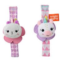 Bright Starts Bitring och Armband m. Enhörning och Lama - 2 st