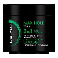 Syoss Max Hold Wax - 150 ml