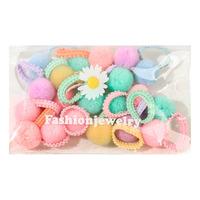 SOHO Pelona Hårsnoddar Pastell - 20 st