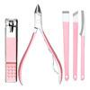 UNIQ 18-i-1 manikyr-/groomingkit Rose Gold - 18 st