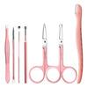 UNIQ 18-i-1 manikyr-/groomingkit Rose Gold - 18 st