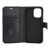 RadiCover Mobilcover Mobilstrålningsskydd 2in1 svart läder - IPhone 16