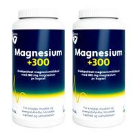 Magnesium +300 - 2 x 160 kapslar
