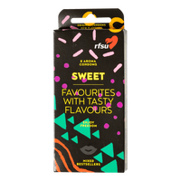 RFSU kondom med doft/smak, mix - 8 st