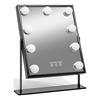 Gillian Jones Makeup Artist Mirror med 9 kraftiga LED-lampor - Svart - 1 st