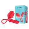 Teazers Rose Vibrator with Thrusting Dildo - 1 st