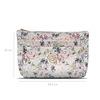 Gillian Jones 3-facks sminkväska i rosa blomtryck - 1 st