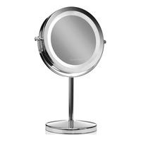 Gillian Jones Makeupspegel m. LED lys & X10 förstoring - Chrom