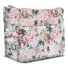 Gillian Jones 3-facks sminkväska i rosa blomtryck - 1 st