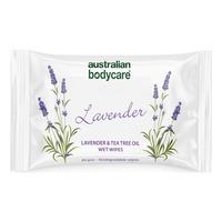 Australian Bodycare Lavender Wet Wipes - 24 st