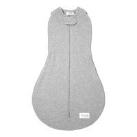 Woombie Baby Wrap Grow With Me, grå, Strl. 0-18 mån. - 1 st