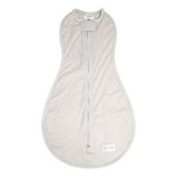 Woombie Baby Swaddle True Air, ljus grå, Str. S (0-3 mån)