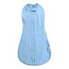 Woombie Baby Wrap Original, ljusblå, Strl L (3-6 månader) - 1 st